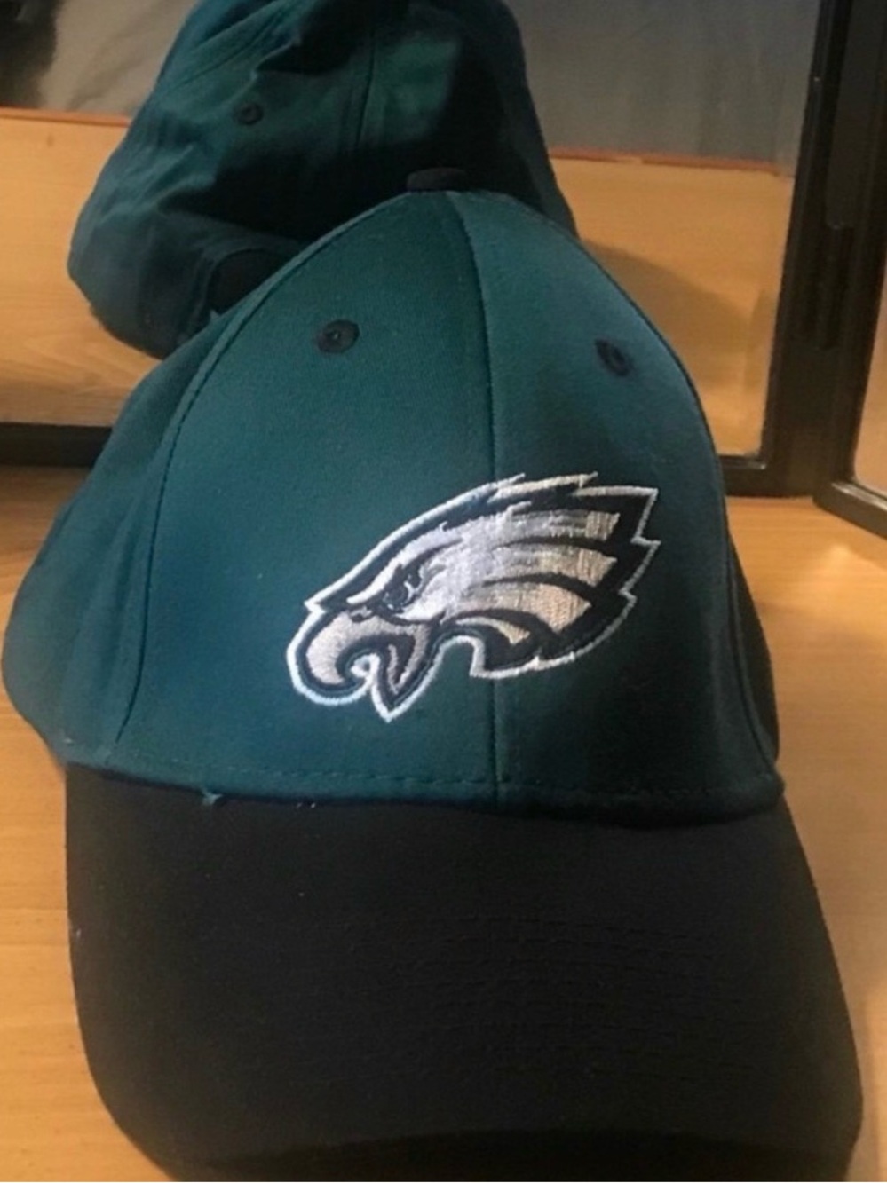 NFL Green and Black Philadelphia Eagles Embroidered Logo Hat